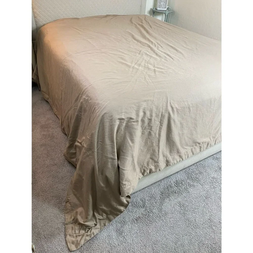 Neutral Tan “ Pure Earth “Duvet Cover by Nestwell  – Elegant Everyday Comfort